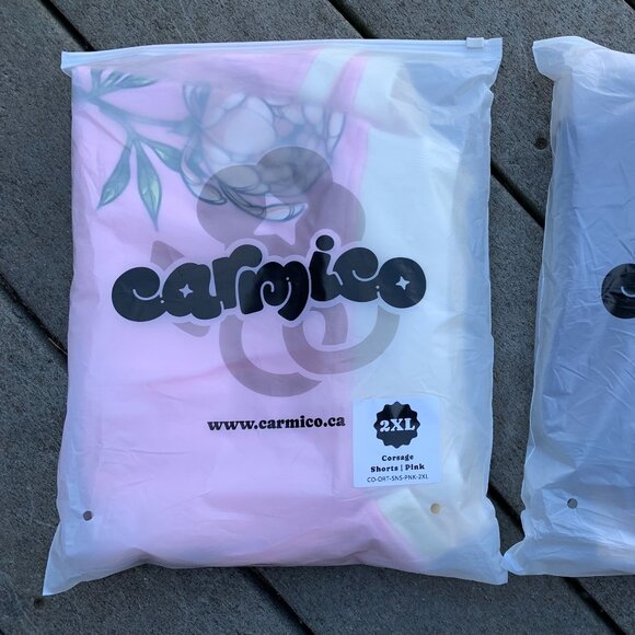 Women's Carmico Casual Shorts 2XL Pink - Picture 6 of 6